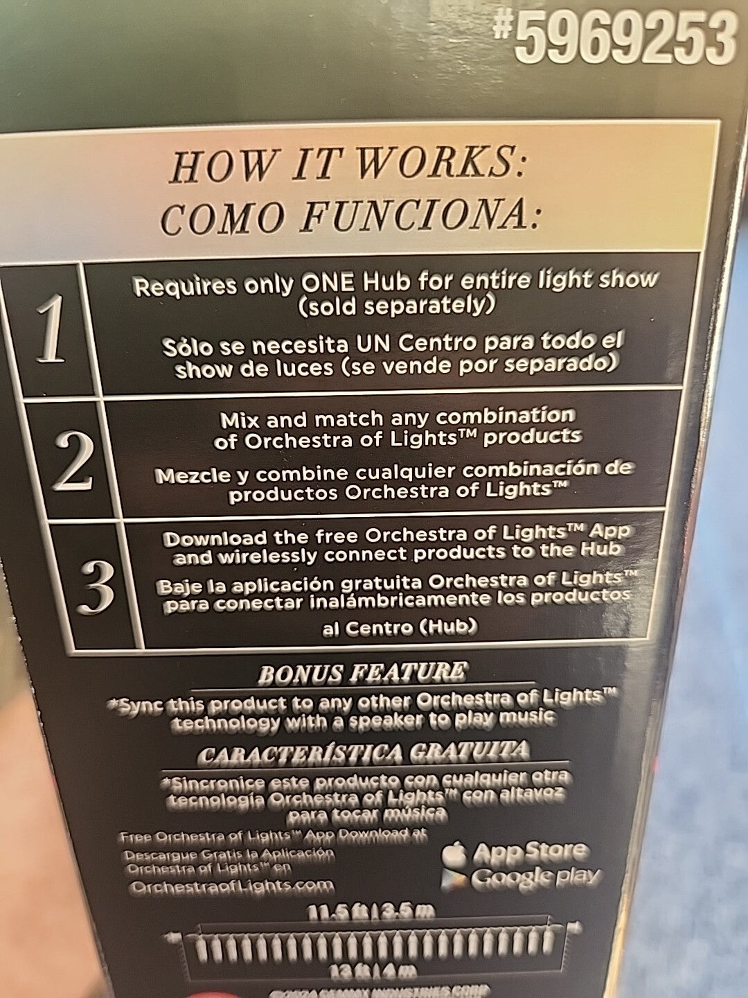 24 Gemmy Orchestra of Lights Color-Changing Faceted Mini LED Lights - GEMMY - KOEEK