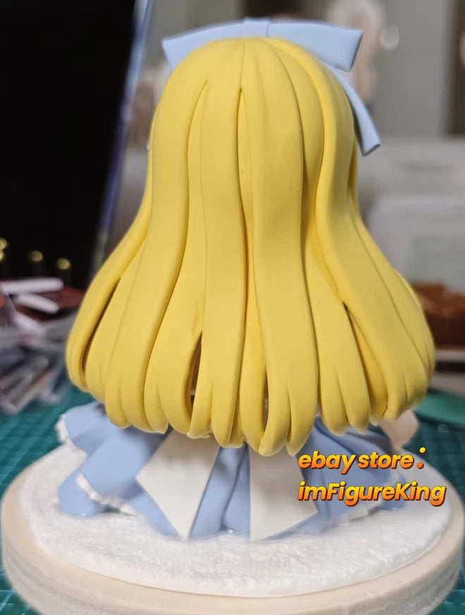 10cm Black Souls Mother Alice Kneeling Pose Handmade Clay Model With Dust Cover 07FC0E-D4 - KOEEK