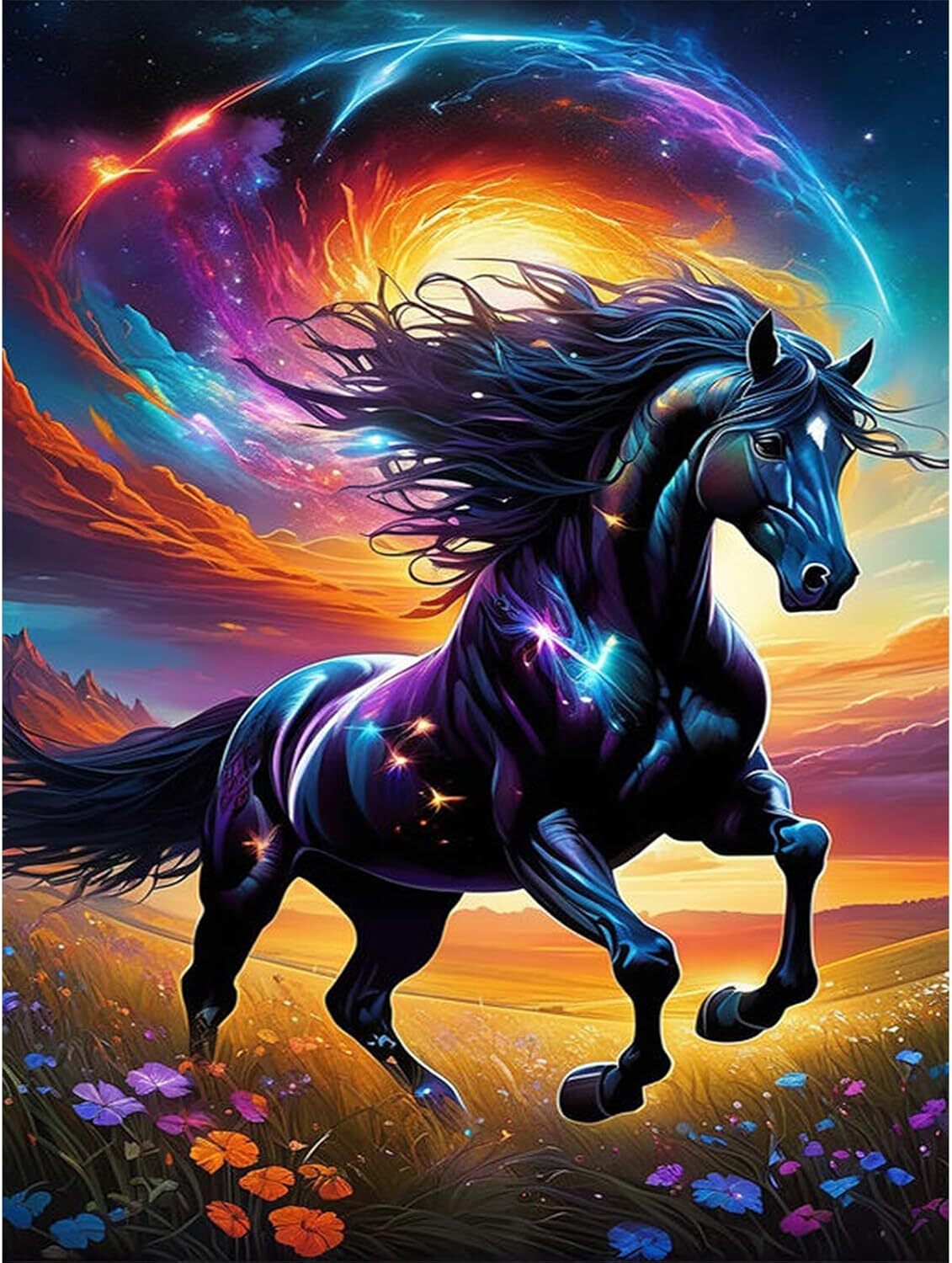 new Horse Diamond Painting Kits for Adults-Horses Art G3820