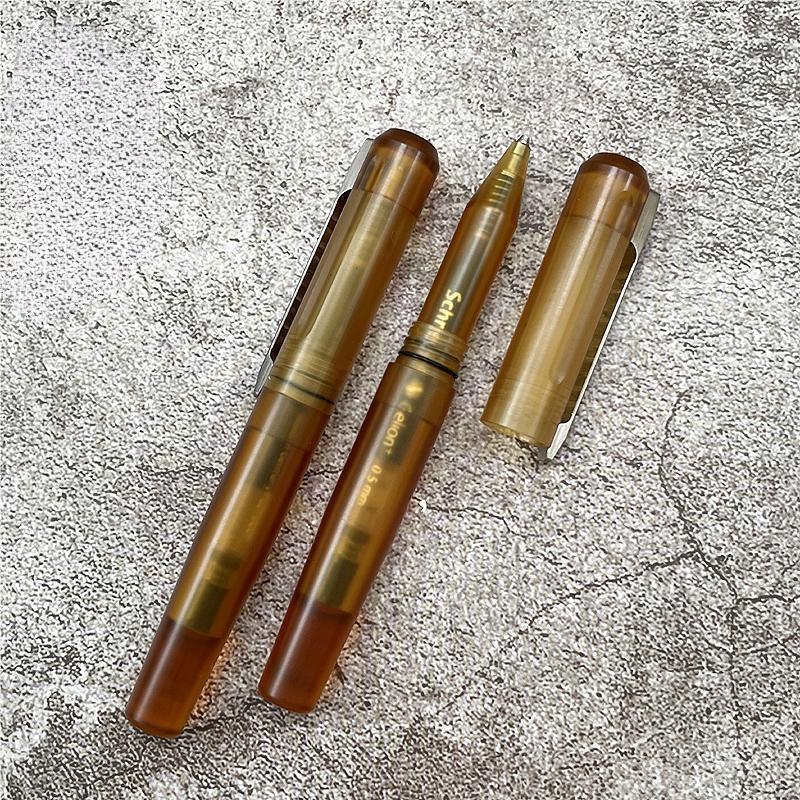 Polyetherimide ULTEM Titanium Alloy Rollerball Pen Ballpoint Gel Pen EDC gift 07FC0E-D4 - KOEEK