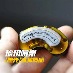 EDC Cashew PC Toy Fidget Slider Anxiety Office Stress Relief Fidget Spinner Toys 07FC0E-D4 - KOEEK