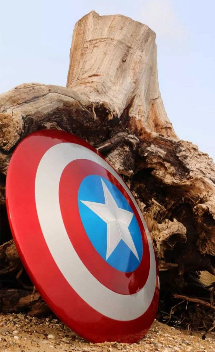 IN US! 1:1 Marvel Captain America 75th Anniversary Alloy Shield Collect Toy Gift 07FC0E-D4 - KOEEK