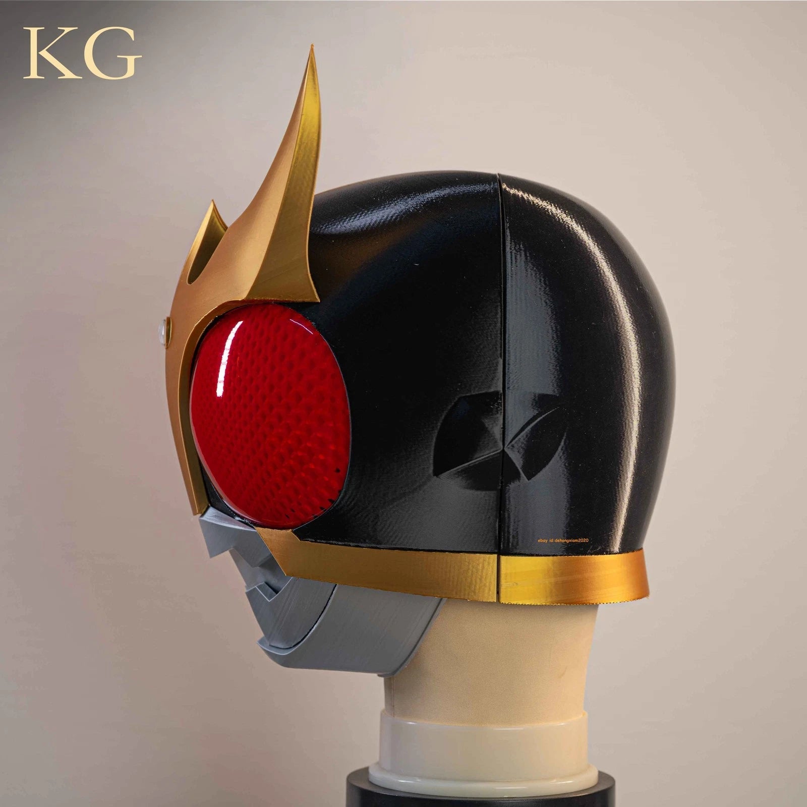Masked Rider KAMEN RIDER Kuuga 3D Printed LED Wearable Helmet Mask Cosplay Prop 07FC0E-D4 - KOEEK