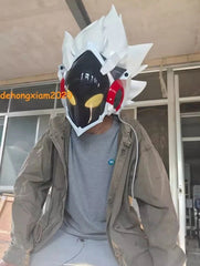 Zenless Zone Zero Billy the Kid Helmet Cosplay Full Face Mask PVC Prop Halloween 07FC0E-D4 - KOEEK