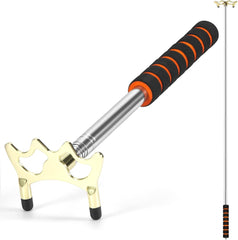 new Pool Bridge Stick, Professional Retractable Cue Low Head, Brass 07FC0E-D4 - KOEEK