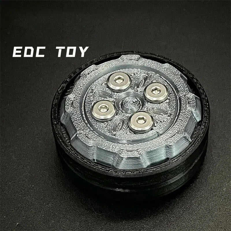 3D Printing Gear Wheel Magnetic Fidget Clicker EDC Fidget Toys ADHDTool Gift 07FC0E-D4 - KOEEK