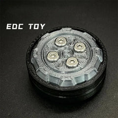 3D Printing Gear Wheel Magnetic Fidget Clicker EDC Fidget Toys ADHDTool Gift 07FC0E-D4 - KOEEK