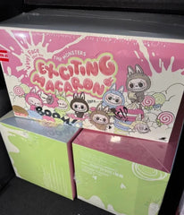 Kawaii The Monster Tasty Macarons Blind Box-POPMART Random Vinyl Toy Single Pack 07FC0E-D4 - KOEEK