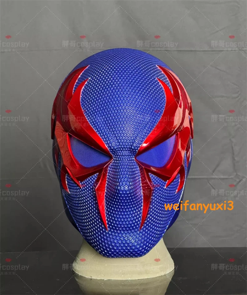Marvels Spider-man 2099 Helmet 1:1 Wearable FRP Mask Halloween Cosplay Prop Gift 07FC0E-D4 - KOEEK