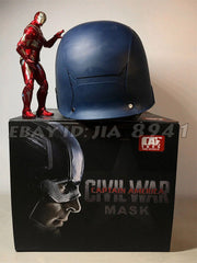 IN STOCK Cattoys 1:1 Captain America WEARABLE Helmet Replica Prop CATTOYS - KOEEK