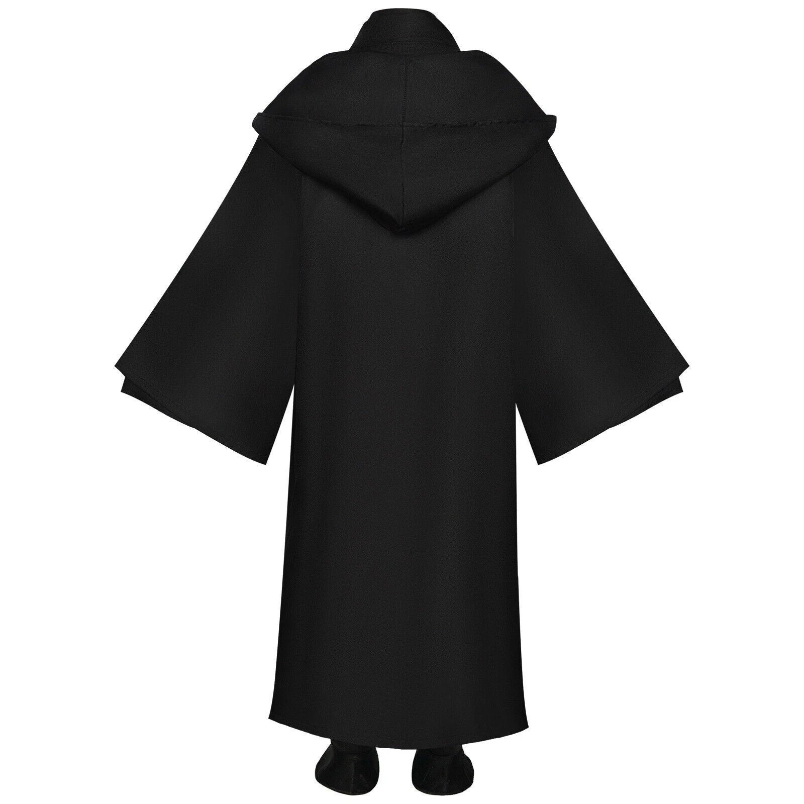 Star Wars Jedi Knight Cosplay Costume Kids Hooded Robe Full Set Outfit Halloween 07FC0E-D4 - KOEEK