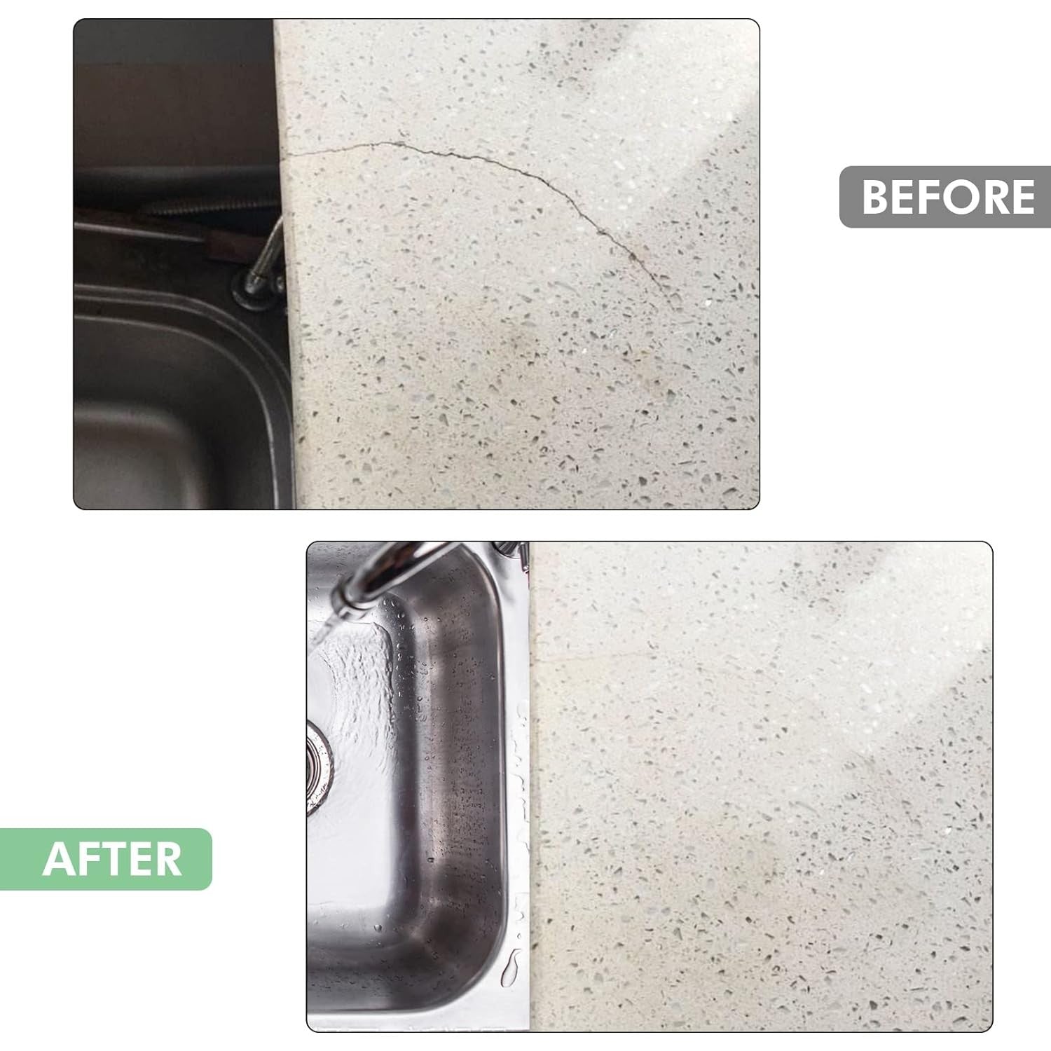 new Granite Repair Kit & Marble (Color Match), Quartz Countertop... 07FC0E-D4 - KOEEK