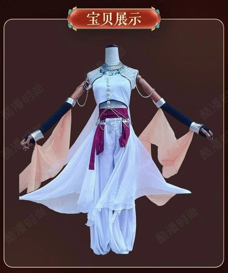 Heaven Official's Blessing Cosplay Xie Lian Western Region Singer Cos Women Set 07FC0E-D4 - KOEEK