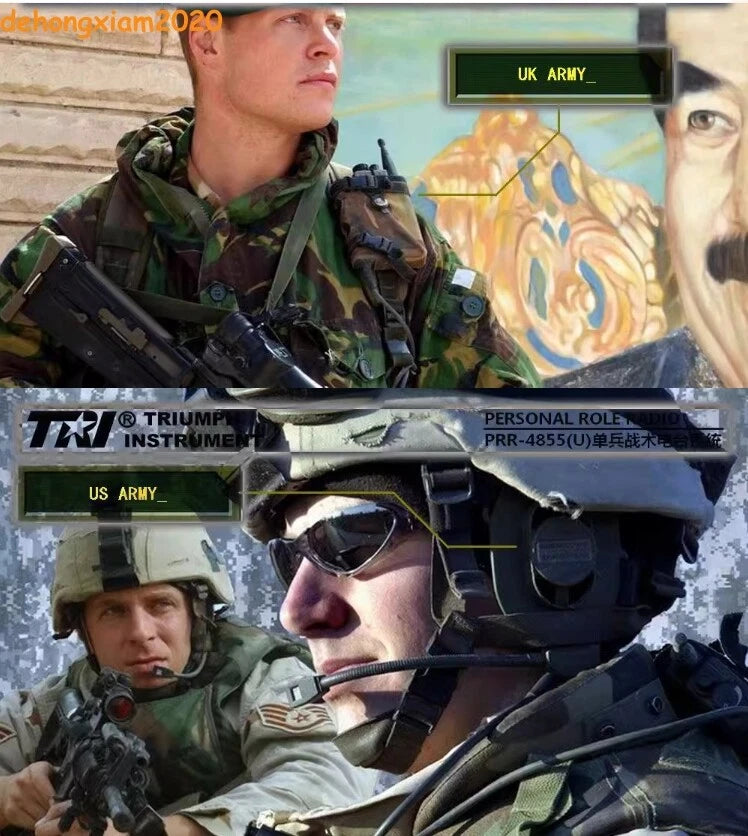 US NOW TRI-4855U(S) Single Com NATO Connector Tactical Radio UK Army PRC 148 152 TRI - KOEEK