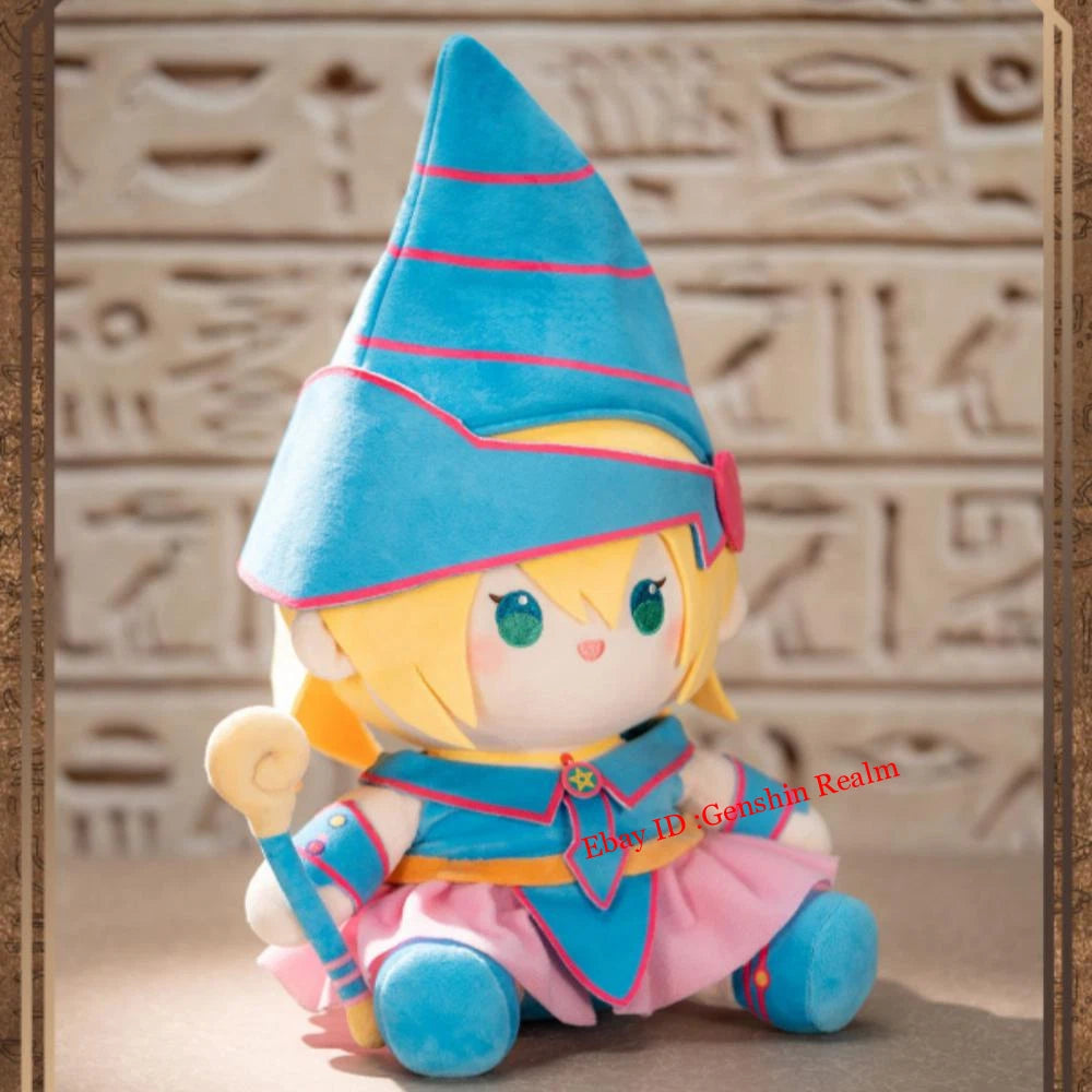 Anime Yu-Gi-Oh! Black Magician Girl Sitting Position Plush Doll Cartoon Toy Gift 07FC0E-D4 - KOEEK
