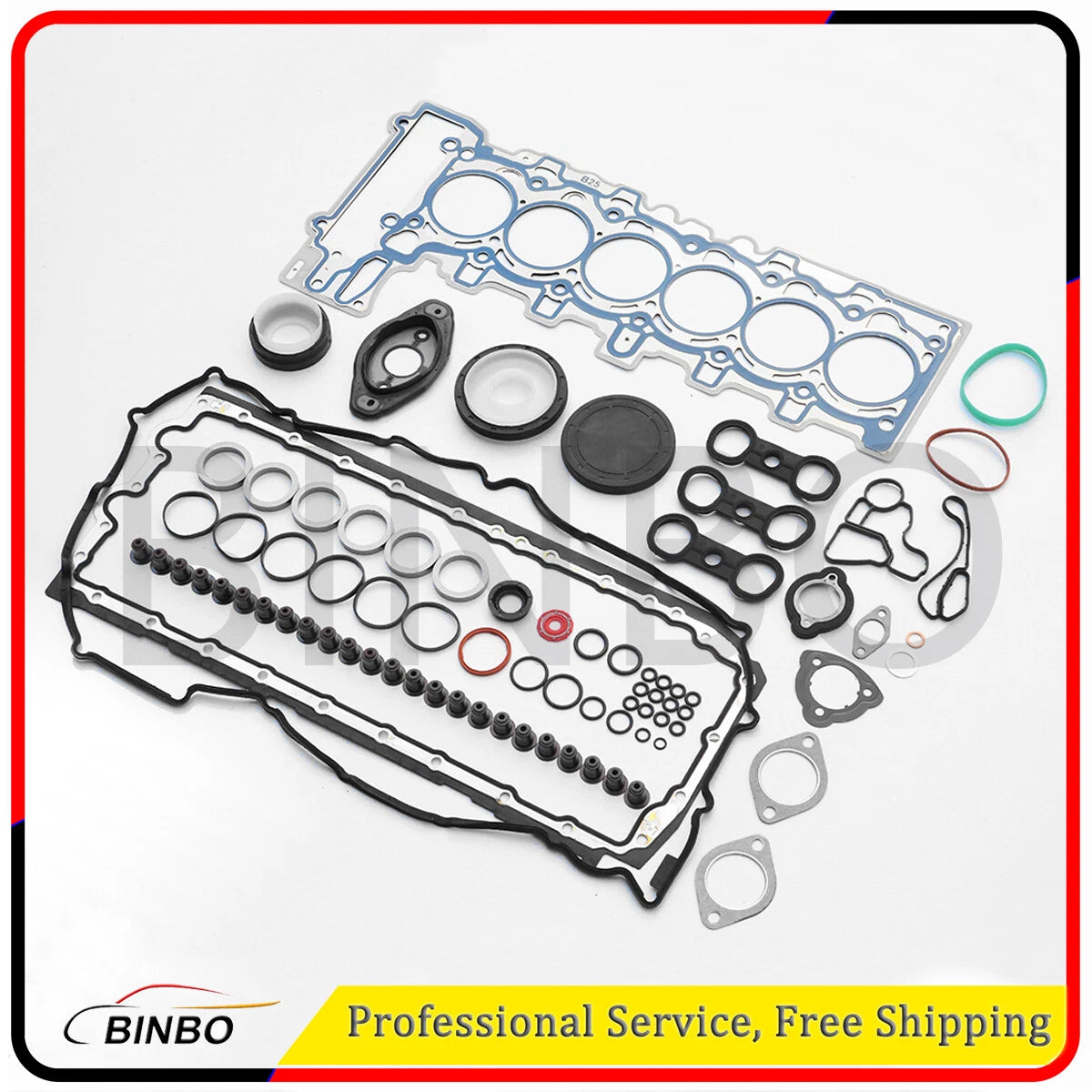 Engine Overhaul Gaskets Seals Kit For BMW 323i 525i E90 E60 E83 E84 E89 N52 2.5L 07FC0E-D4 - KOEEK