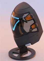 Overwatch ANA Shrike Cosplay Helmet LED Mask Halloween Party Cosplay Props OVERWATCH - KOEEK