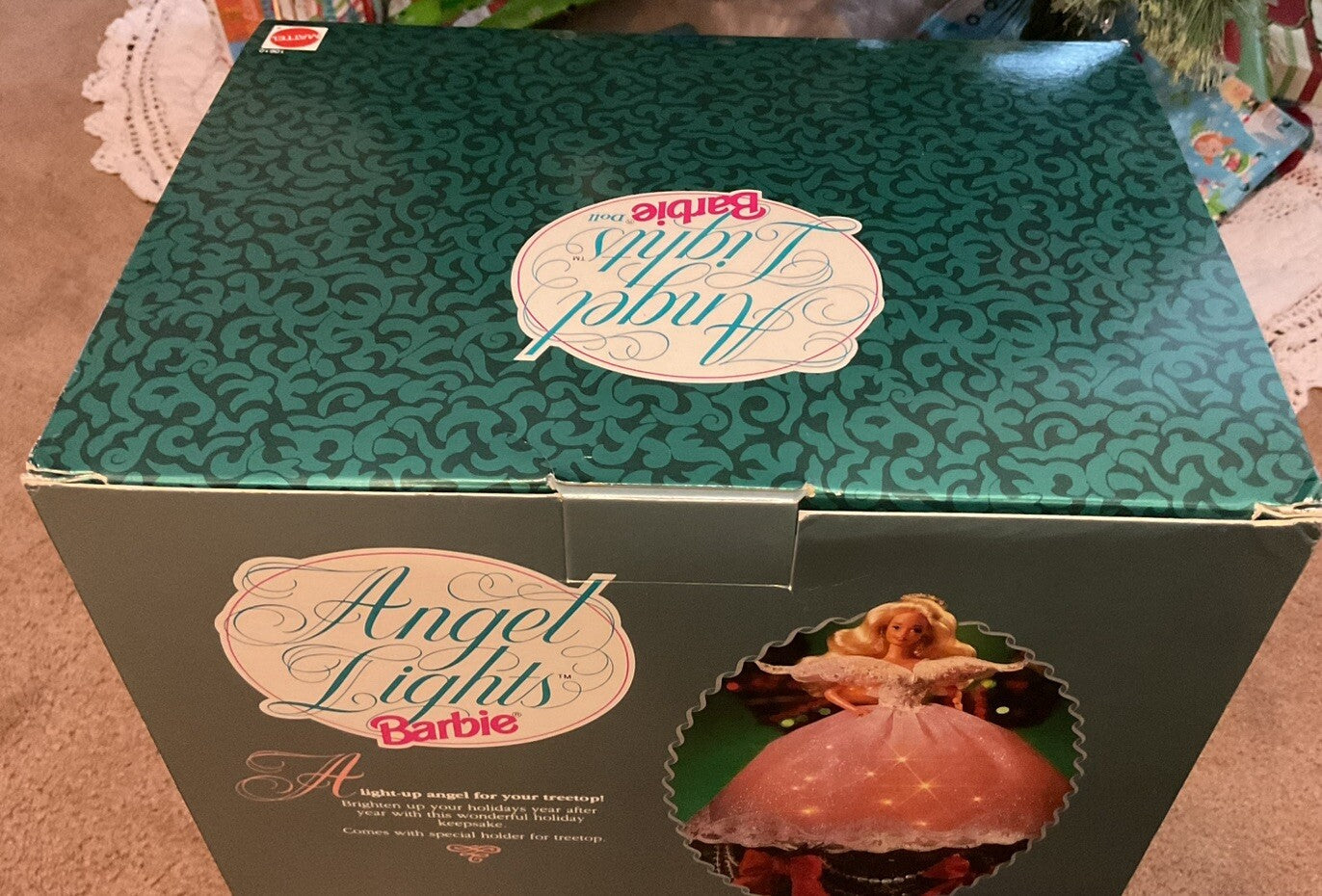 Barbie Angel Lights Barbie Doll For Christmas Tree Top, Centerpiece, Lamp BARBIE - KOEEK