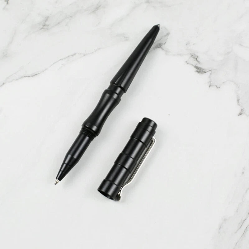 Aluminum Alloy Tool EDC Toy Pen Tungsten Steel Head Portable Pen W/clip Gift 07FC0E-D4 - KOEEK