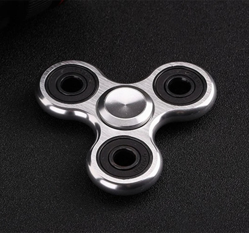 Three-wheel Fidget Alloy Finger Rotating Pressure Hand Table Toy EDC Adhd Autism 07FC0E-D4 - KOEEK