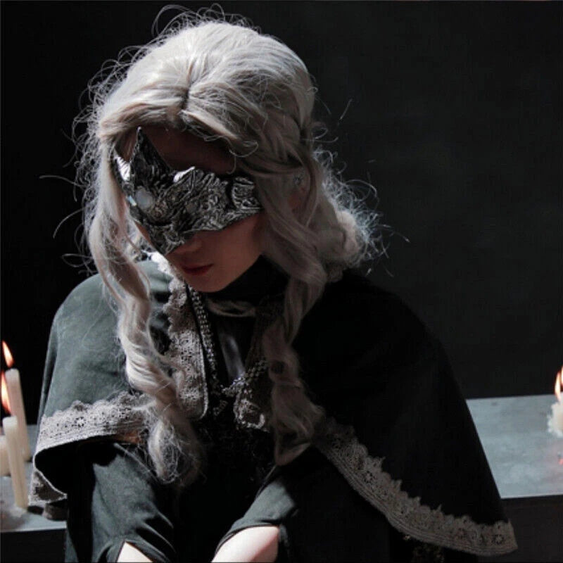 Dark Souls Ⅲ Fire Keeper Eye Mask Priestess Crown Cosplay Costumes Props PU Mask 07FC0E-D4 - KOEEK