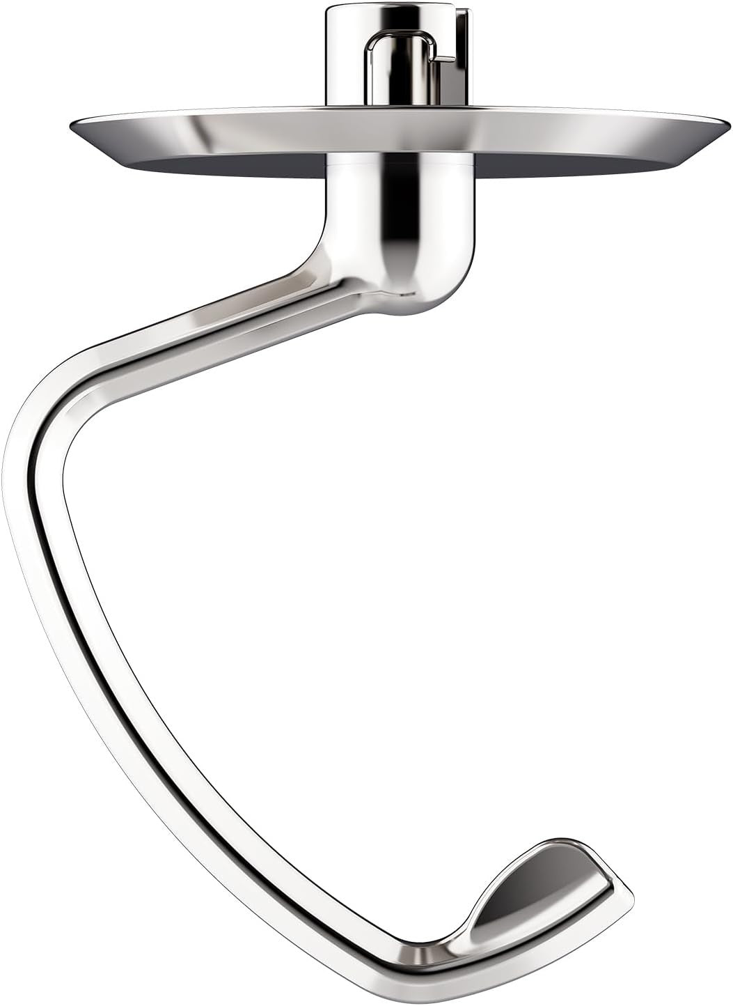 new Polished Stainless Steel Dough Hook for Kitchenaid 4.5-5QT Flat 07FC0E-D4 - KOEEK