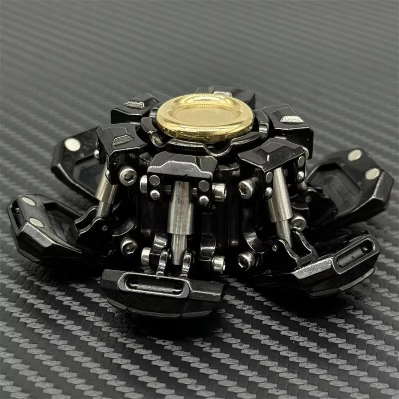 EDC Novel Open Armor UFO Hand Spinner Metal Fidget Spinner Stress Relief Toys 07FC0E-D4 - KOEEK