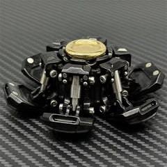 EDC Novel Open Armor UFO Hand Spinner Metal Fidget Spinner Stress Relief Toys 07FC0E-D4 - KOEEK