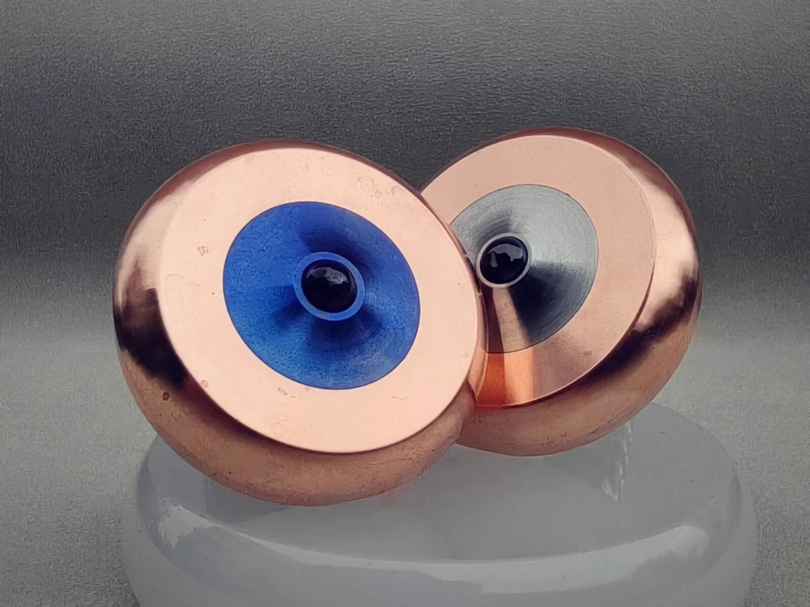Titanium Copper Spinning Top EDC Top Spinner Mental Stress Relief Fidget Toys 07FC0E-D4 - KOEEK