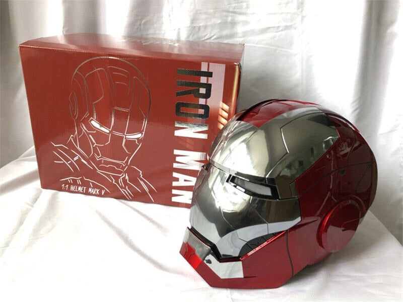 US StocK AUTOKING Iron Man MK5 Helmet Wearable Voice Control ABS Mask Cosplay AUTOKING - KOEEK