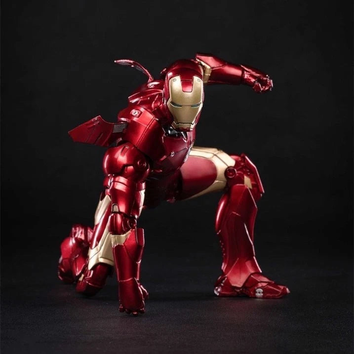 ZD Toys Marvel Iron Man Mark 3 MK3 1/10 Scale 7" Action Figure Model Collector MARVEL - KOEEK