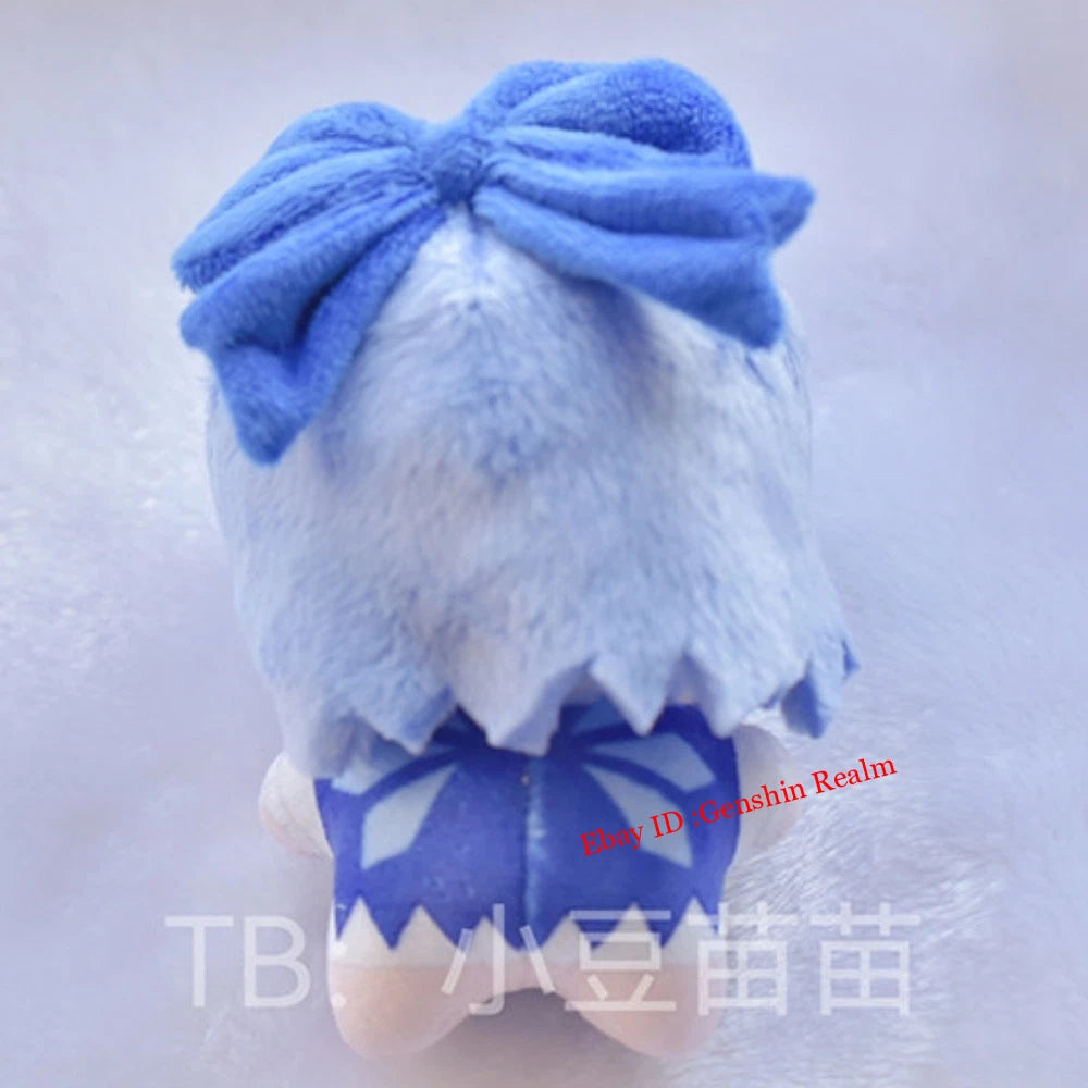 Anime Touhou Project Cirno Rag Doll Plush Bag Pendant Doll Keychain Gift 07FC0E-D4 - KOEEK