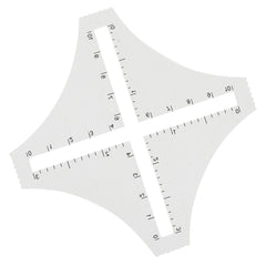 new  Household Quilting Templates Acrylic Density Ruler Durable Wool Sample Weaving koeek - KOEEK