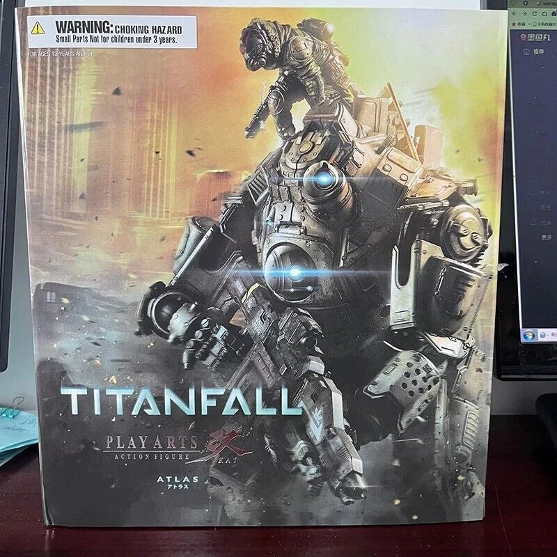 PLAY ARTS KAI Titanfall Atlas Articulated Action Figure 10" Model Game Toy Doll 07FC0E-D4 - KOEEK