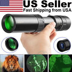 High Power 10-300X40mm Monocular Binoculars with Tripod