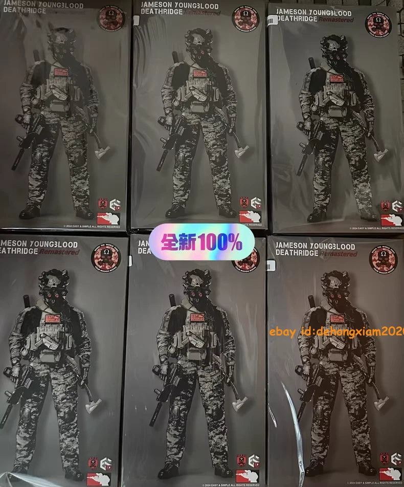 1:6 Scale Easy & Simple ZERT Jameson Deathridge Remastered 12" Action Figure Toy EASY_&_SIMPLE - KOEEK