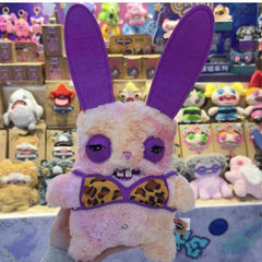 In Stock FUGGLER Baddies Series Rabid Rabbit Cute Ugly Monster Plush Toy 07FC0E-D4 - KOEEK