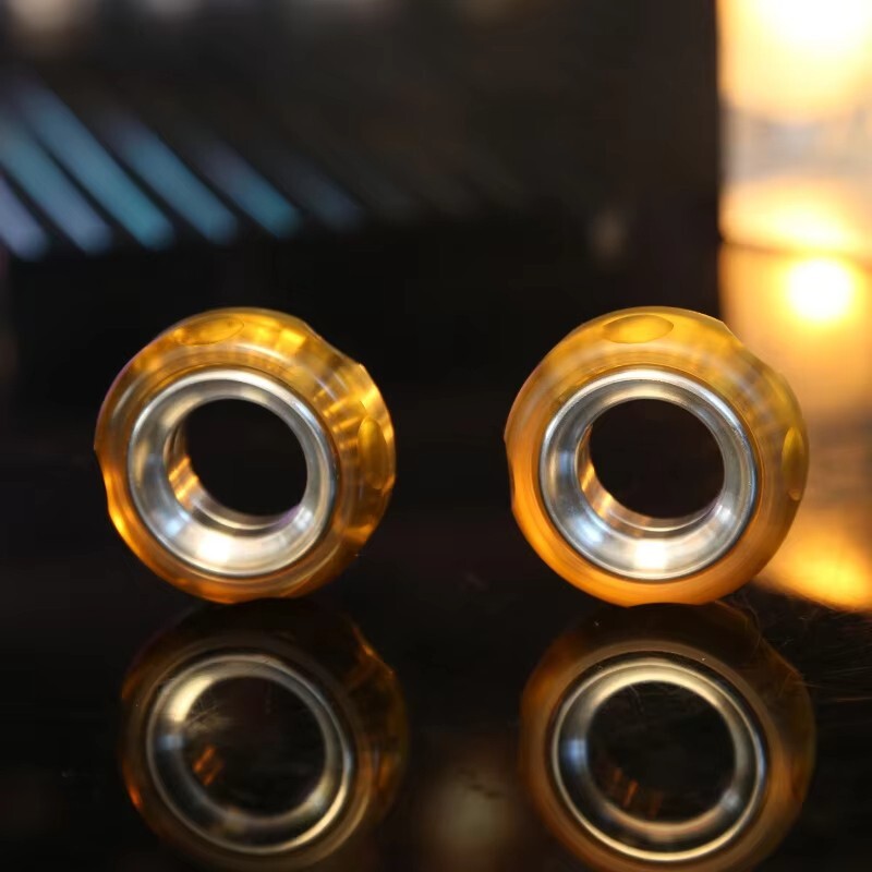 Creative Cheese EDC Fidget Ring Fun PEI & Nylon Ratchet Ring ADHD Fidget Toys 07FC0E-D4 - KOEEK