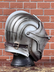 1:1 Dark Souls Knight Oscar Cosplay Helmet Medieval Halloween Party Mask Props 07FC0E-D4 - KOEEK