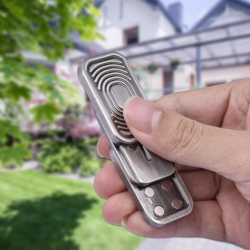 EDC Metal Fidget Slider Toys For Adults Stress Relief Toy Fidget Slider  Gift 07FC0E-D4 - KOEEK