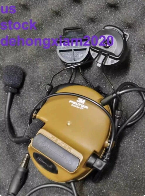 TCA Tactical Comtac-III C3 Headset Peltor Helmet Ver. Noise Reduction Headphone TCA - KOEEK