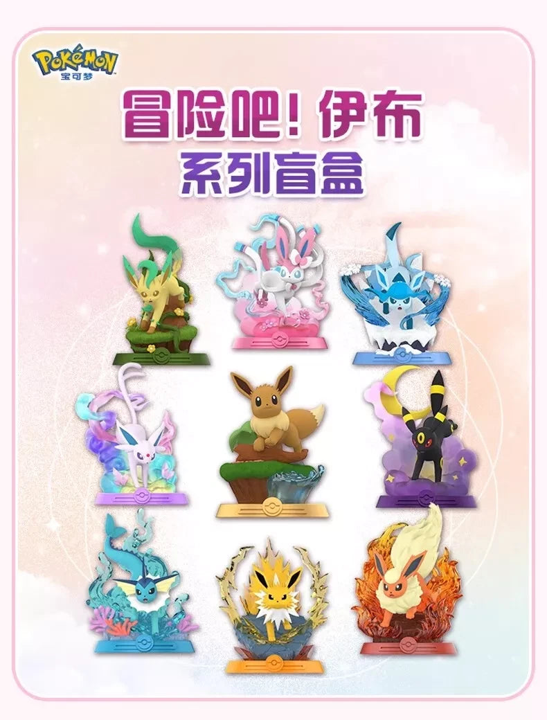 Pokémon IN STOCK Authentic Eevee Funism Evolution Case 9Blind Box Second Edition FUNISM - KOEEK