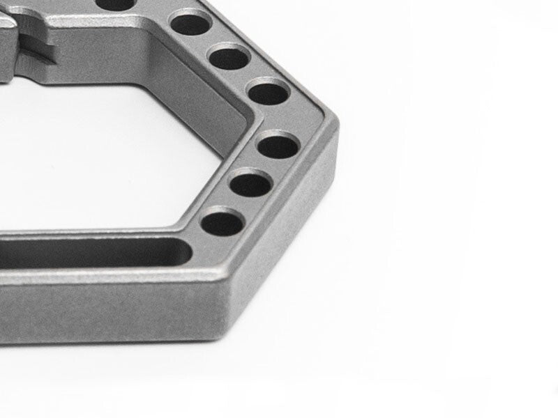 Titanium Alloy Key Chain Multi-Tools Carabiner Pendant EDC Outdoor Connectors 07FC0E-D4 - KOEEK