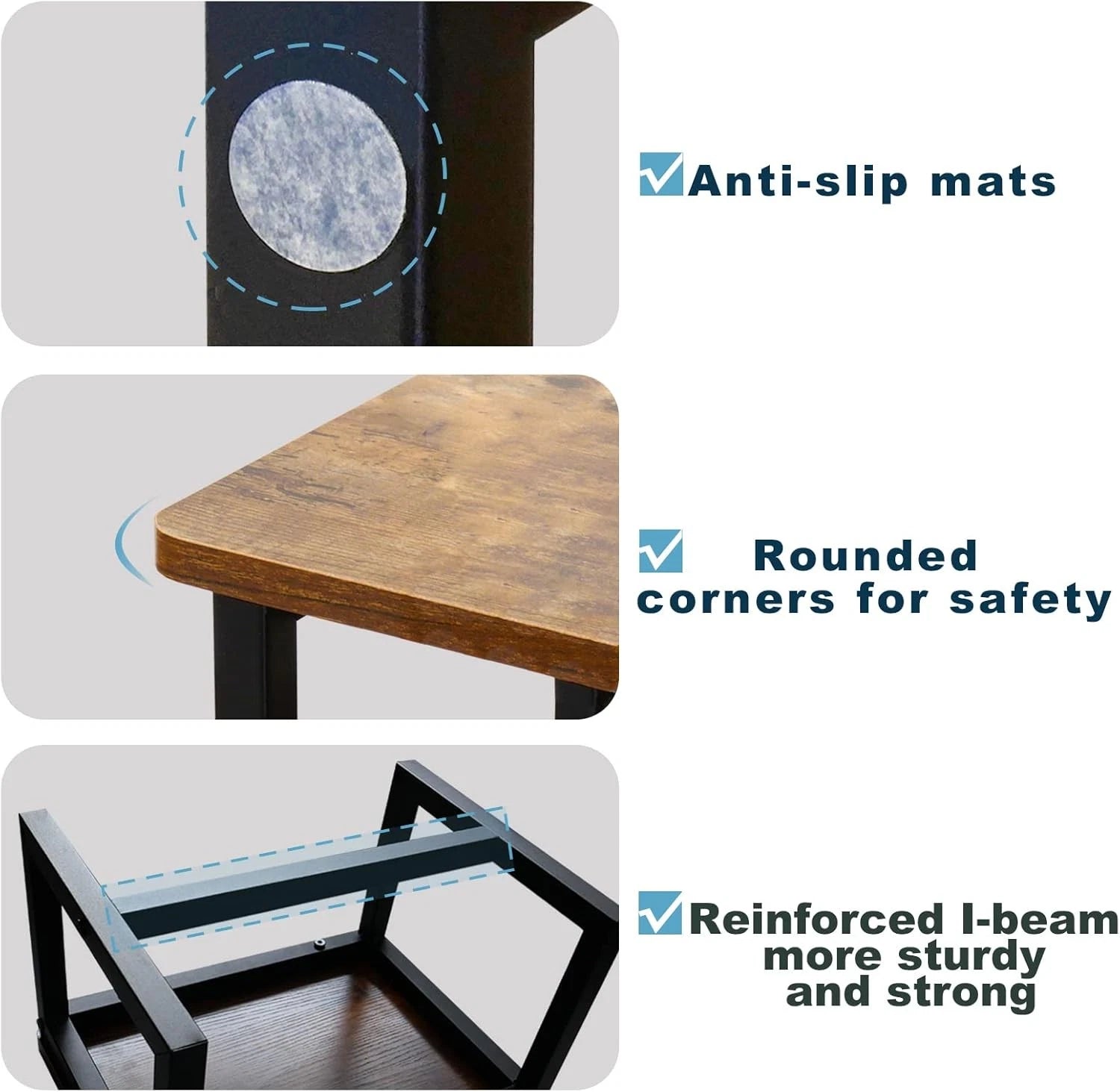 Step stool for adults and children, with a weight capacity of up to 500 pounds. 07FC0E-D4 - KOEEK