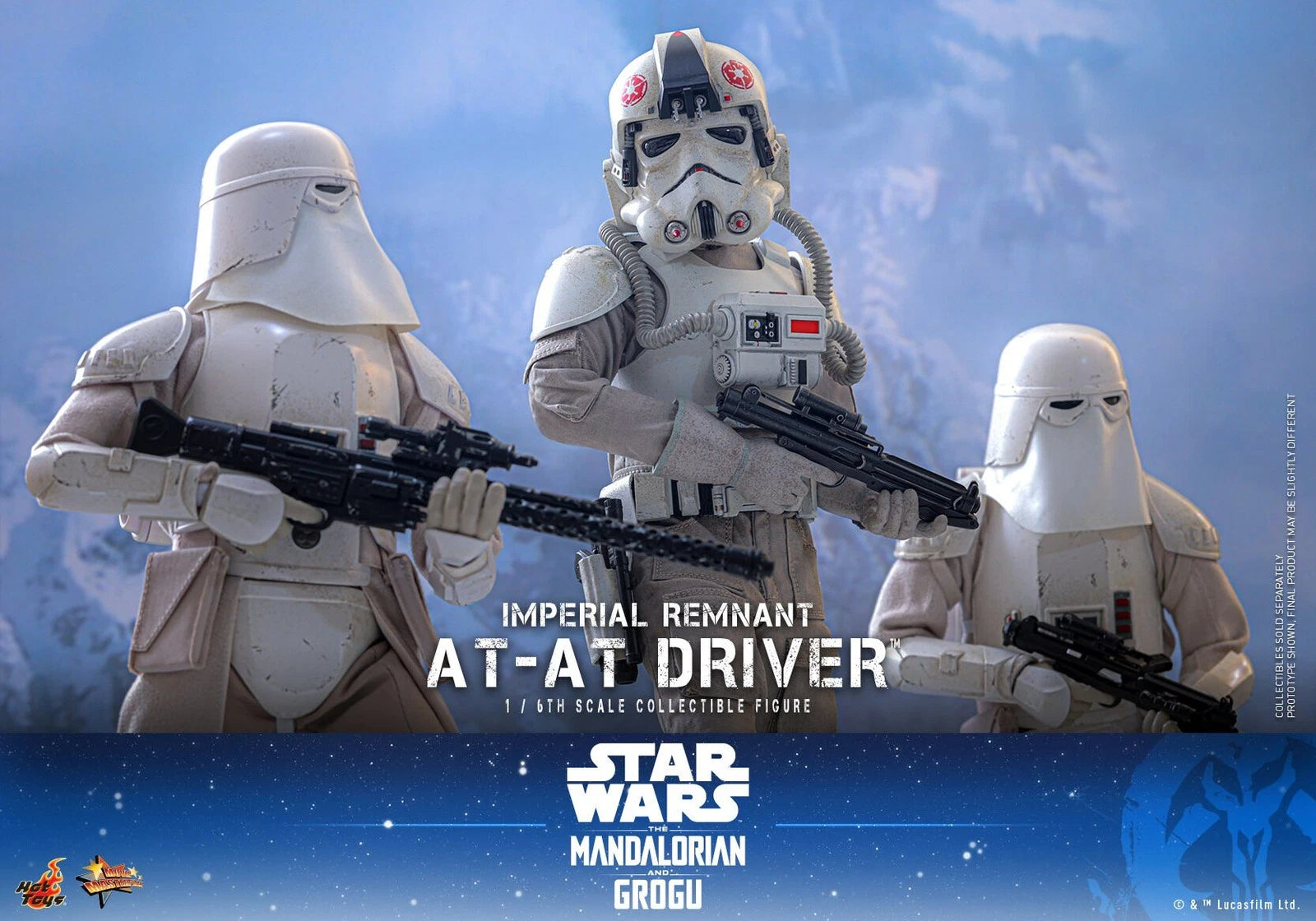 Hot Toys MMS845 1/6 Star Wars The Mandalorian Imperial AT-AT Driver Figure HOT_TOYS - KOEEK