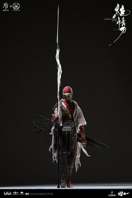 JPTdesign × POPCOSTUME Ruthless Blade 1/6 Action Figure Model Toy Deluxe Edition 07FC0E-D4 - KOEEK