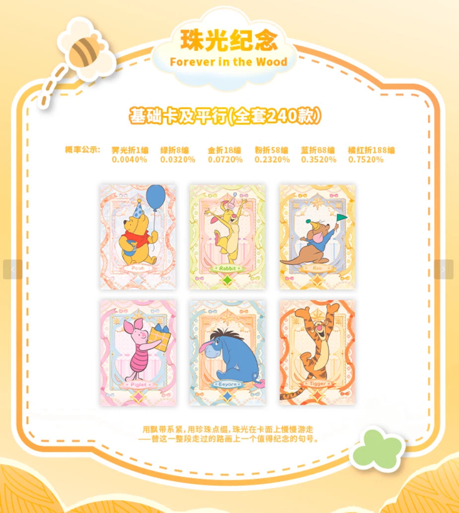 2026 CENESE Winnie the Pooh Grand Adventure Collectible Cards Box 07FC0E-D4 - KOEEK