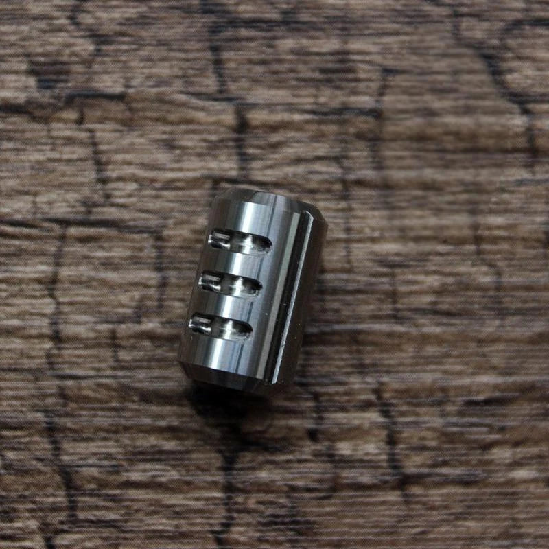 Titanium Knife Lanyard Bead Paracord Pendant Glow in the Dark 25 Years Life EDC 07FC0E-D4 - KOEEK
