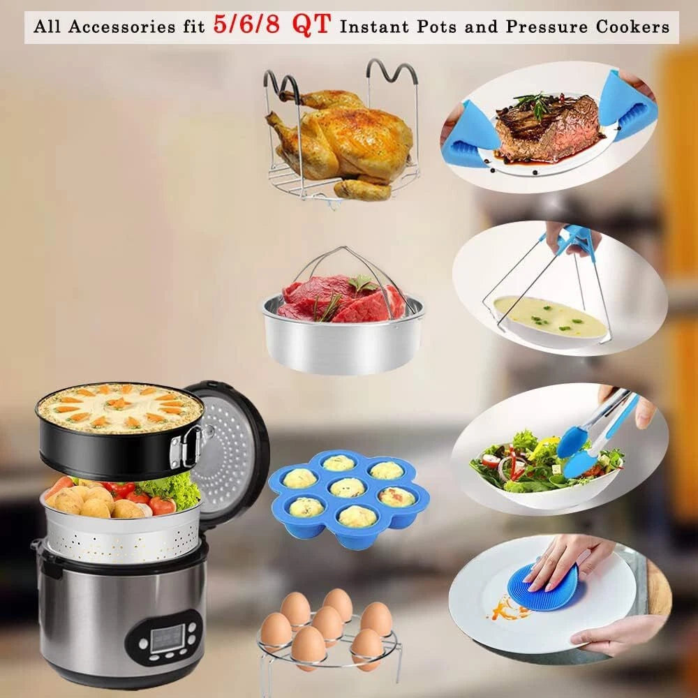 Pressure Cooker Accessory, 73 PCS Pressure Cooker Accessory - 2 Steamer Baskets 07FC0E-D4 - KOEEK