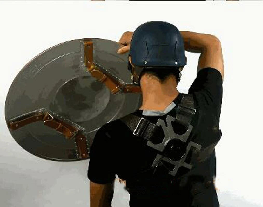 Electromagnetic Leather Belt Iron piece kit for Captain America Shield Cos Prop 07FC0E-D4 - KOEEK